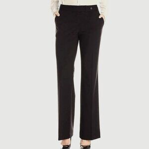 Calvin Klein Straight-Leg Classic Business Casual Pants in Black
